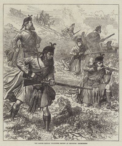 La Revue des Volontaires du Lundi de Pâques à Brighton, Tirailleurs - Arthur Hopkins